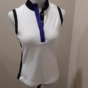GGBlue Luxe Sport golf shirt Size S